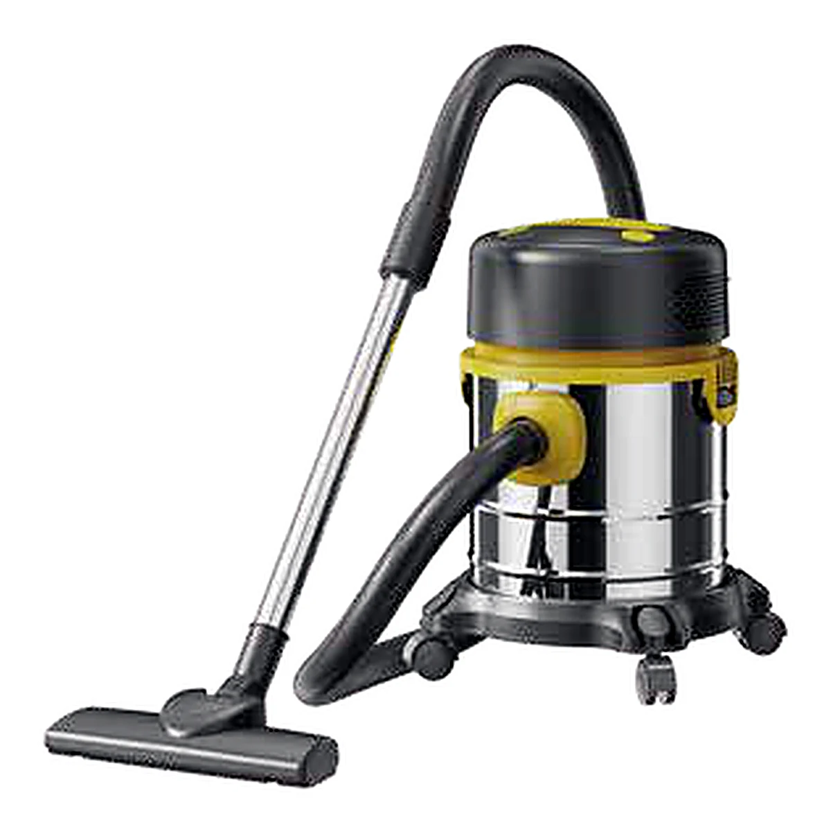 HJ-2503T Stainless Wet & Dry Drum Vacuum · 12–25 L — Cliia OEM programme