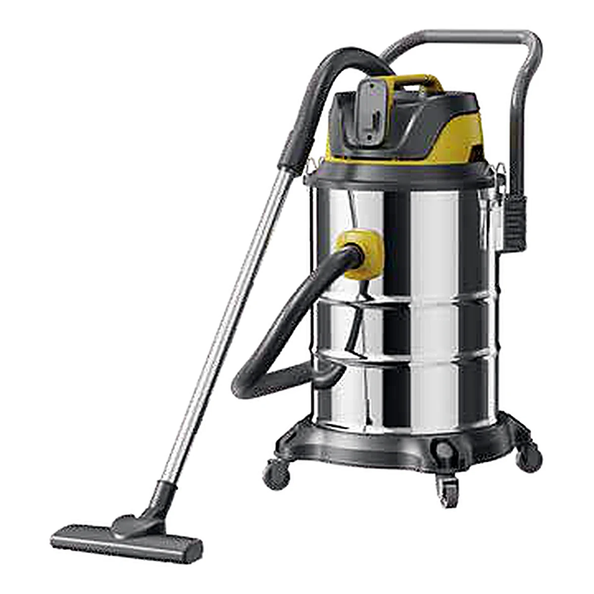 HJ-2507 Industrial Wet & Dry Drum Vacuum · 40–60 L — Cliia OEM programme